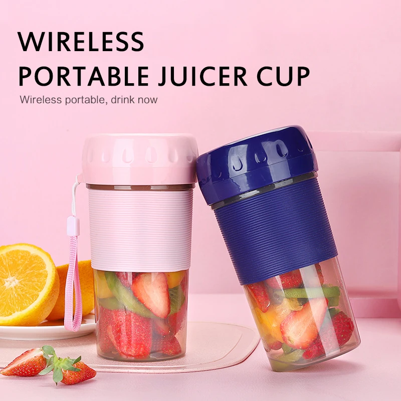 300ML Portable Juicer Electric USB Rechargeable Smoothie Machine Mixer Juice Cup Maker Fast Blenders Food Processors
300ML Portable Juicer Electric USB Rechargeable Smoothie Machine Mixer Juice Cup Maker Fast Blenders Food Processors