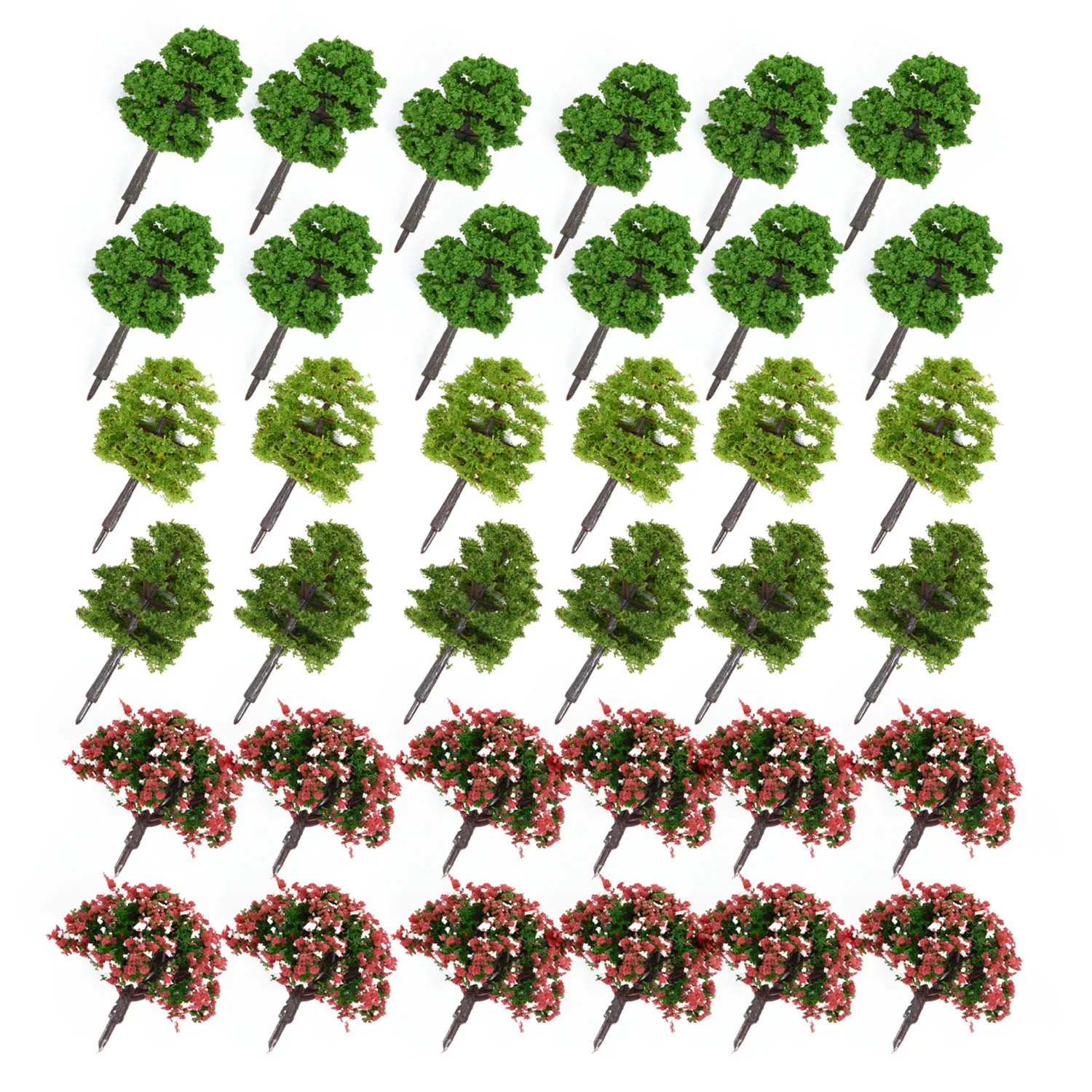 70pcs Artificial Tree Model Trees 1:75/1:100 HO Z TT Scale Layout Train Garden Park Buildings 2021 New Quality
70pcs Artificial Tree Model Trees 1:75/1:100 HO Z TT Scale Layout Train Garden Park Buildings 2021 New Quality