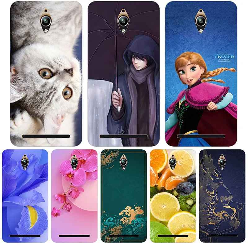 Милый Модный цветочный чехол для ASUS Zenfone GO ZC500TG Z00VD 5 0 " чехлы с рисунком телефона