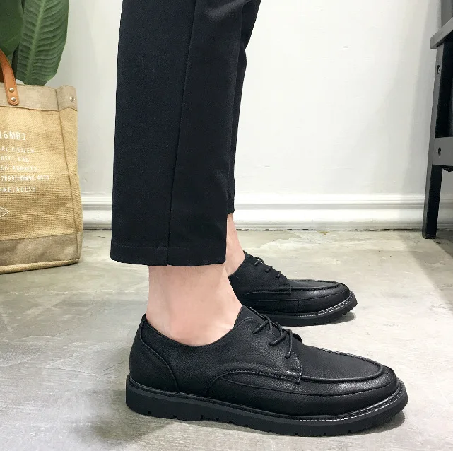AA10 leather shoes men's spring Korean version trend versatile youth British style endothelial shoes men's fashion shoes
AA10 leather shoes men's spring Korean version trend versatile youth British style endothelial shoes men's fashion shoes