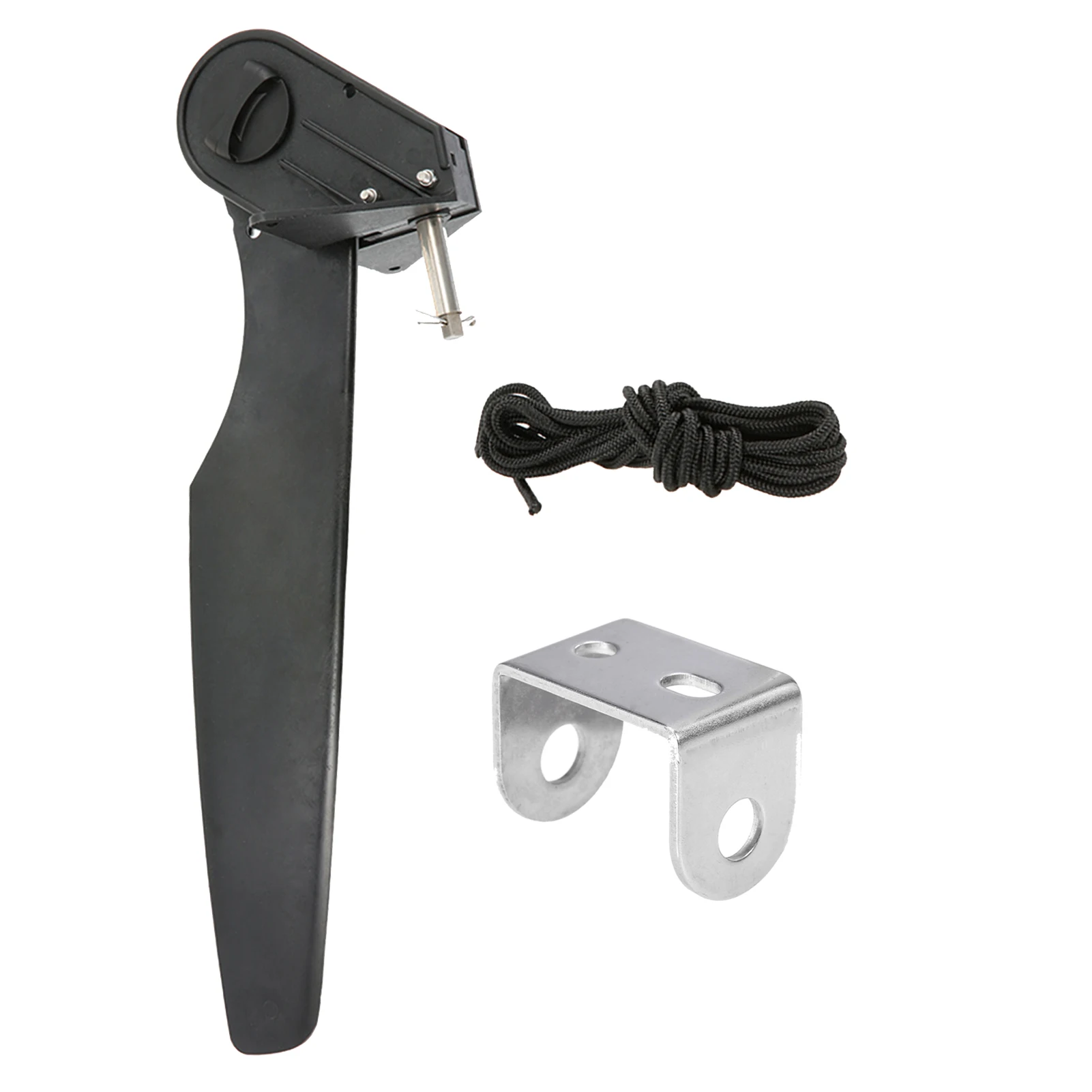Kayak Rudder with Control Line Mounting Bracket Kit Kayak Bracket Fishing Kayak Boat Accessories
Kayak Rudder with Control Line Mounting Bracket Kit Kayak Bracket Fishing Kayak Boat Accessories
