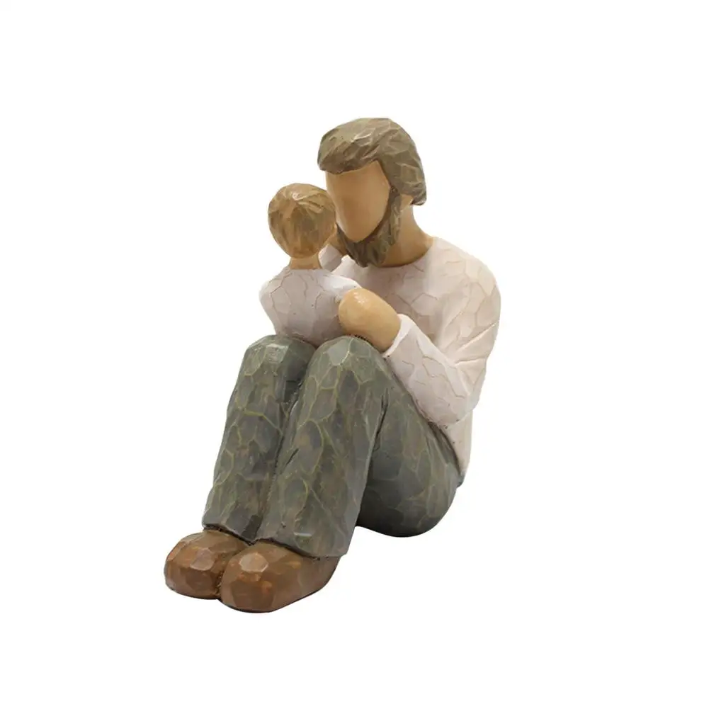 Полимерная скульптура Отца и Сына, креативные поделки, семейный герой, статуя, искусство, украшение для дома и офиса, памятный день, подарок ... 
Полимерная скульптура Отца и Сына, креативные поделки, семейный герой, статуя, искусство, украшение для дома и офиса, памятный день, подарок ...