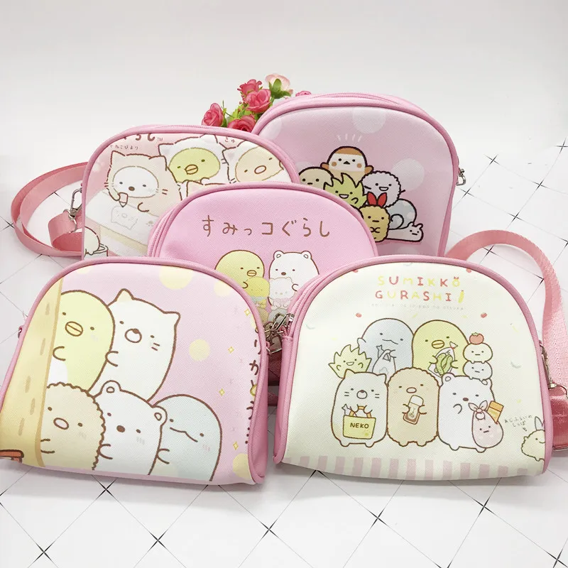 1 Pcs Lovely cartoon Sumikko Gurashi Corner Bio Crossbody Bag Action Figure PU Shoulder Bags Handbag Birthday Gifts For Children
1 Pcs Lovely cartoon Sumikko Gurashi Corner Bio Crossbody Bag Action Figure PU Shoulder Bags Handbag Birthday Gifts For Children