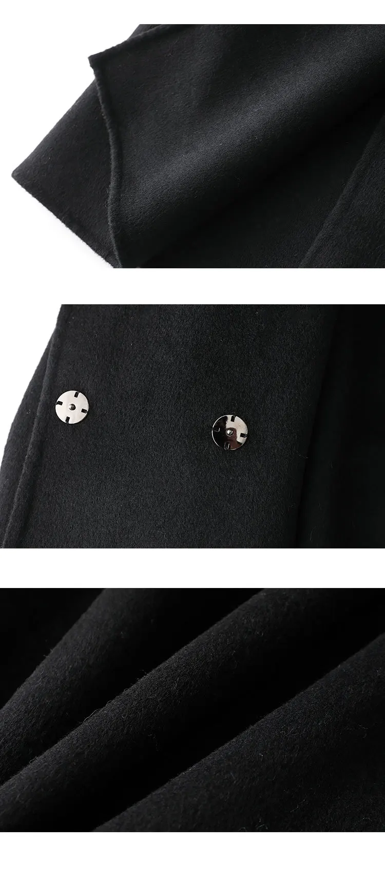 2021 Double Side White Cashmere Wool Blends Turn Down Collar Belt Korean Style Chic Office Ladies Jackets Coats Casaco Feminino 
2021 Double Side White Cashmere Wool Blends Turn Down Collar Belt Korean Style Chic Office Ladies Jackets Coats Casaco Feminino
