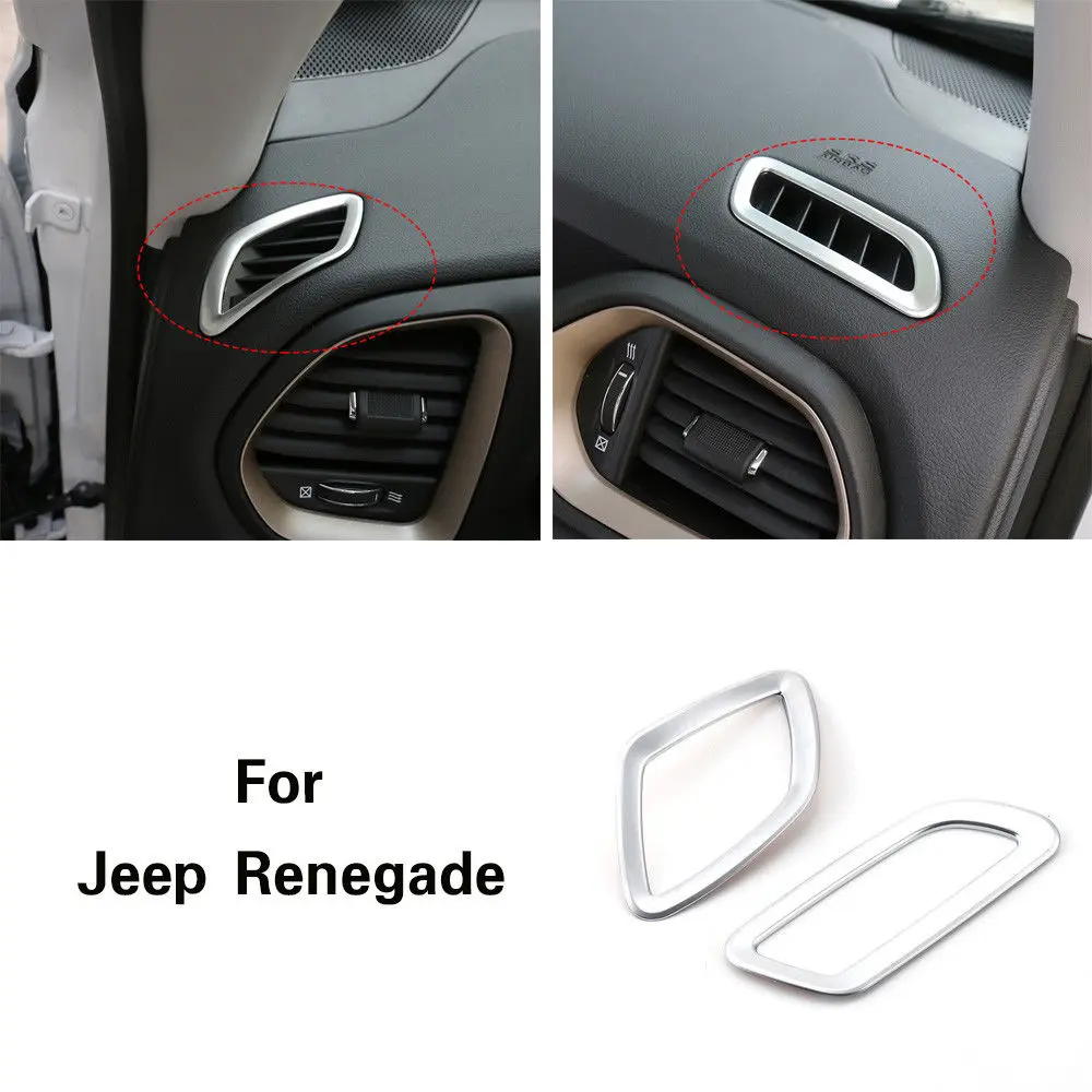 Передняя Крышка вентиляционного отверстия приборной панели для Jeep Renegade, серебристая
Передняя Крышка вентиляционного отверстия приборной панели для Jeep Renegade, серебристая