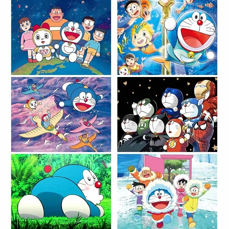 Japan Anime Cross Stitch Painting 5D Doraemon Diamond Home Decor Picture Embroidery Pattern Wall Sticker Mosaic Full Round Drill
Japan Anime Cross Stitch Painting 5D Doraemon Diamond Home Decor Picture Embroidery Pattern Wall Sticker Mosaic Full Round Drill