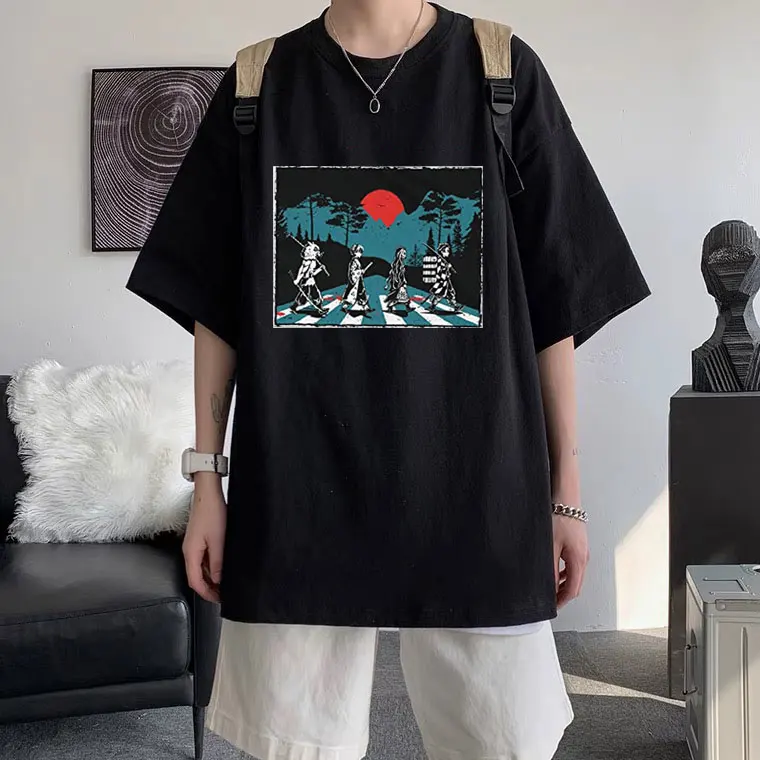 2021 Personality Design Demon Slayer Tshirt Kimetsu No Yaiba Print T-shirt Men Women NKorean Trend Tees Comfortable Short Sleeve
2021 Personality Design Demon Slayer Tshirt Kimetsu No Yaiba Print T-shirt Men Women NKorean Trend Tees Comfortable Short Sleeve