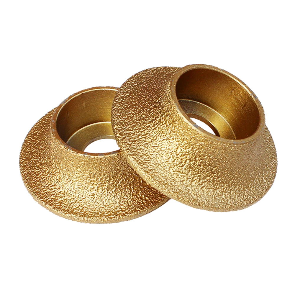1PC Bore 10/15/20/25mm Dia Dry Vacuum Brazed Diamond Grinding Wheel Demi-Bullnose Edge Profile Grinding Disc
1PC Bore 10/15/20/25mm Dia Dry Vacuum Brazed Diamond Grinding Wheel Demi-Bullnose Edge Profile Grinding Disc