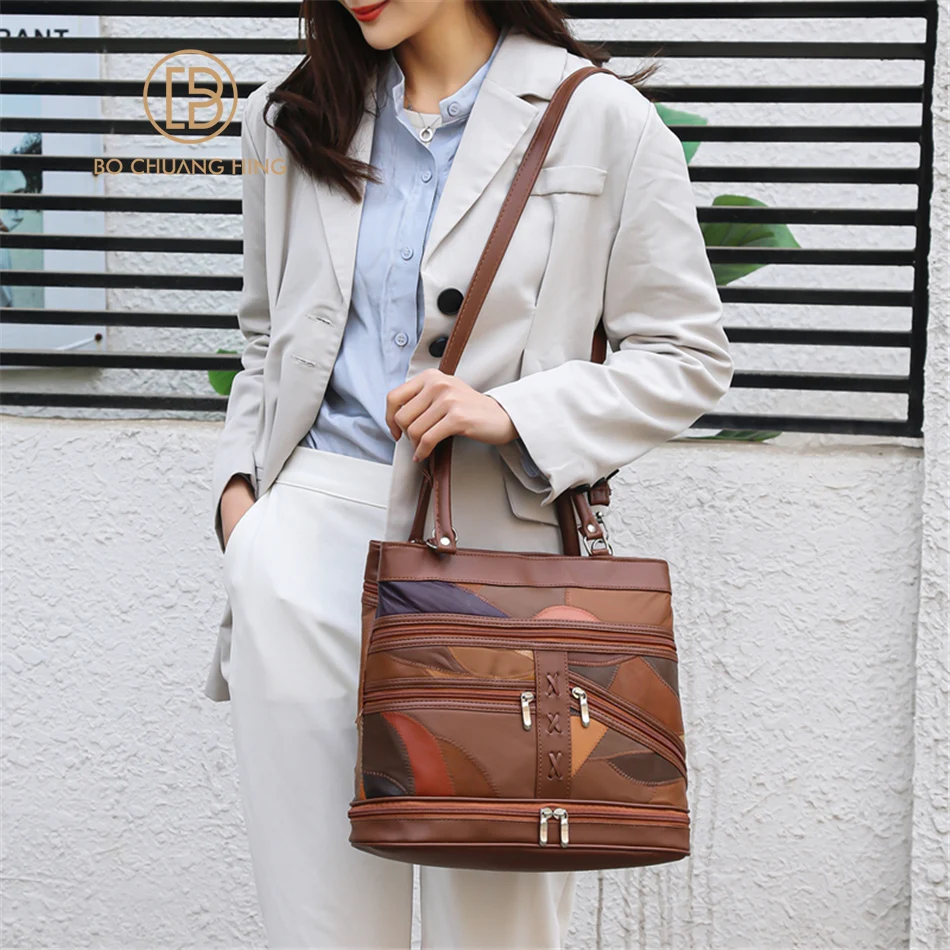 Ladies Luxury Sheepskin Bag Fashion Patchwork Ladies Handbag Genuine Leather Crossbody Shoulder Bag High Quality Bag
Ladies Luxury Sheepskin Bag Fashion Patchwork Ladies Handbag Genuine Leather Crossbody Shoulder Bag High Quality Bag