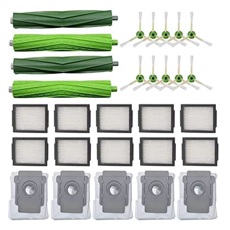 Replacement Parts Kit for IRobot Roomba I7 I7+ Plus Vacuum, Set Multi-Surface Rubber Brushes High-Efficiency Filters
Replacement Parts Kit for IRobot Roomba I7 I7+ Plus Vacuum, Set Multi-Surface Rubber Brushes High-Efficiency Filters