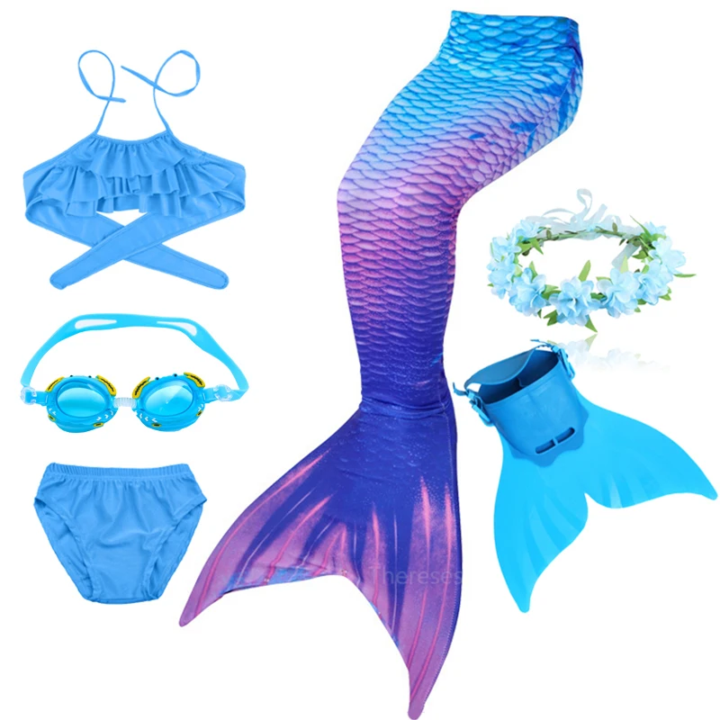 Children Mermaid Swimming Suit Bikini Sets For Girls 3/5/6pcs Mermaid Tails Swimmable Swimsuit Mermaid Costume Clothes Swimwear
Children Mermaid Swimming Suit Bikini Sets For Girls 3/5/6pcs Mermaid Tails Swimmable Swimsuit Mermaid Costume Clothes Swimwear