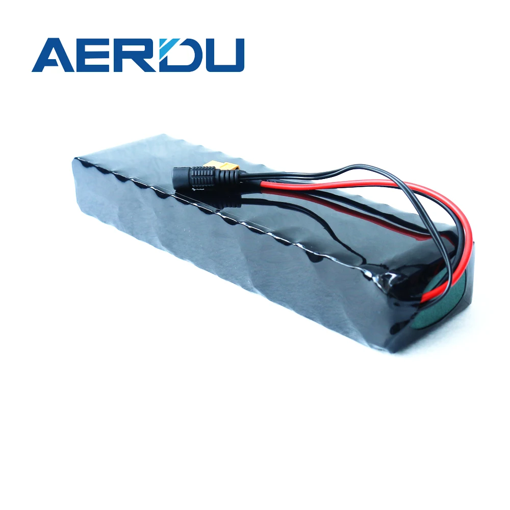 AERDU 48V 6.4Ah 13S2P 500Watt 18650 li-ion battery pack for electric bike Scooter skateboard bicycle built-in 15A BMS MH1 Cells 
AERDU 48V 6.4Ah 13S2P 500Watt 18650 li-ion battery pack for electric bike Scooter skateboard bicycle built-in 15A BMS MH1 Cells