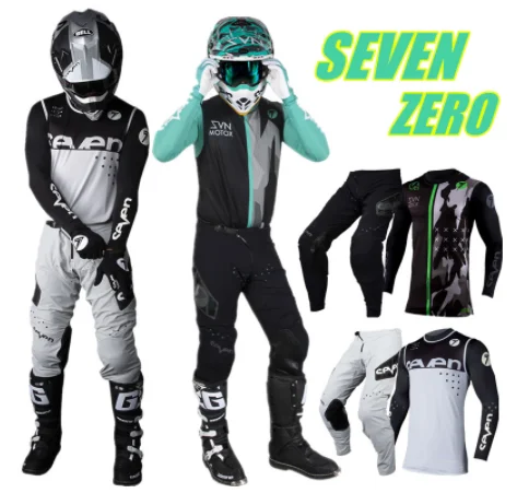 2020 SEVEN MX ZERO набор экипировки для мотокросса Stream Fox Moto Джерси Набор BMX ATV Dirt Bike Mx