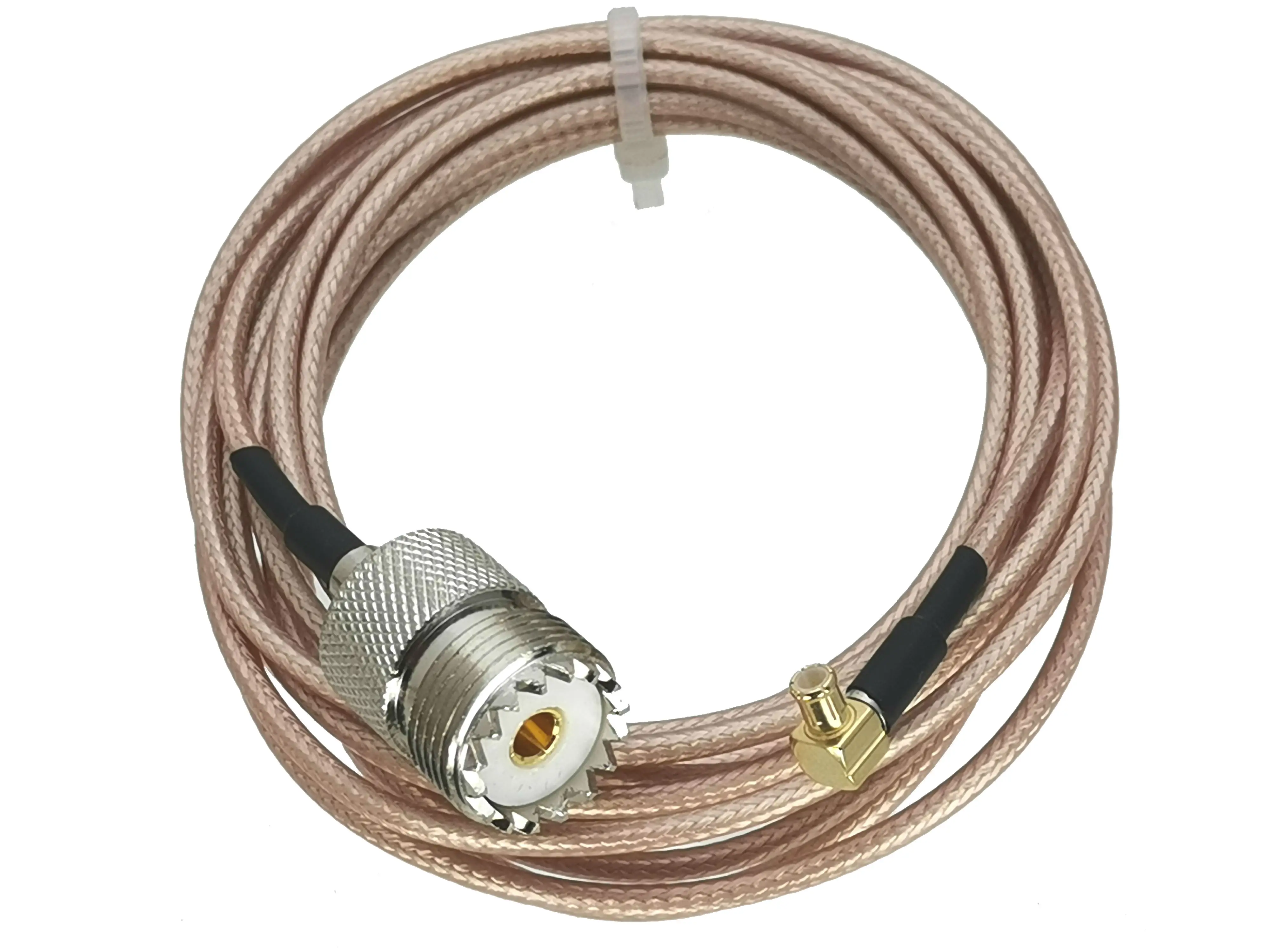 Cable MCX male right angle to SO239 UHF female straight RG316 RF Jumper pigtail 4inch~10M
Cable MCX male right angle to SO239 UHF female straight RG316 RF Jumper pigtail 4inch~10M