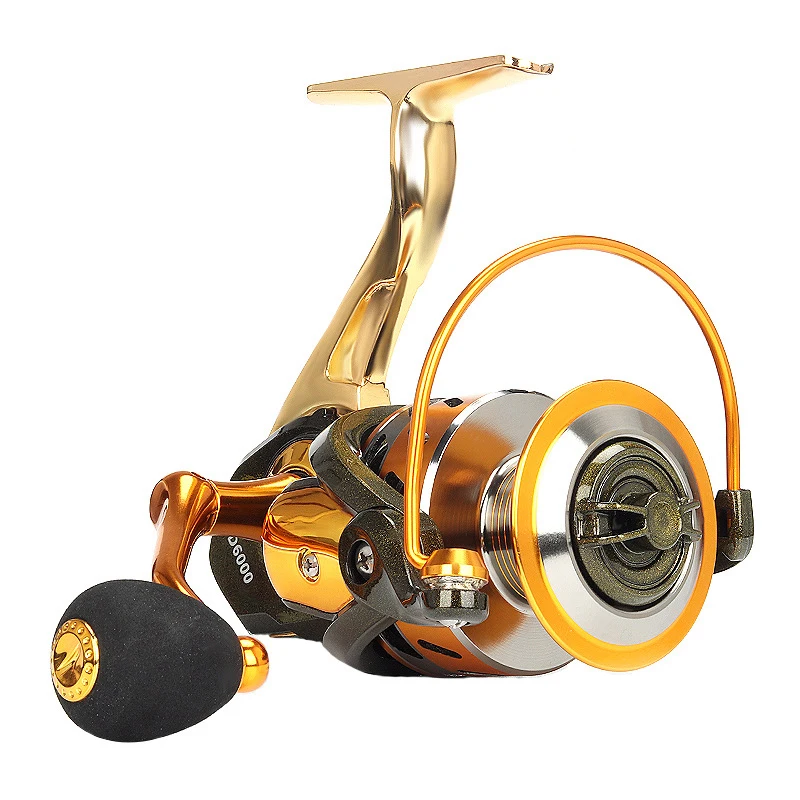 New All-Metal Fishing Reel Super Smooth Spinning Reel Carp Reel Sea Pole Long Cast Round Fishing Reels Goods For Fishing
New All-Metal Fishing Reel Super Smooth Spinning Reel Carp Reel Sea Pole Long Cast Round Fishing Reels Goods For Fishing