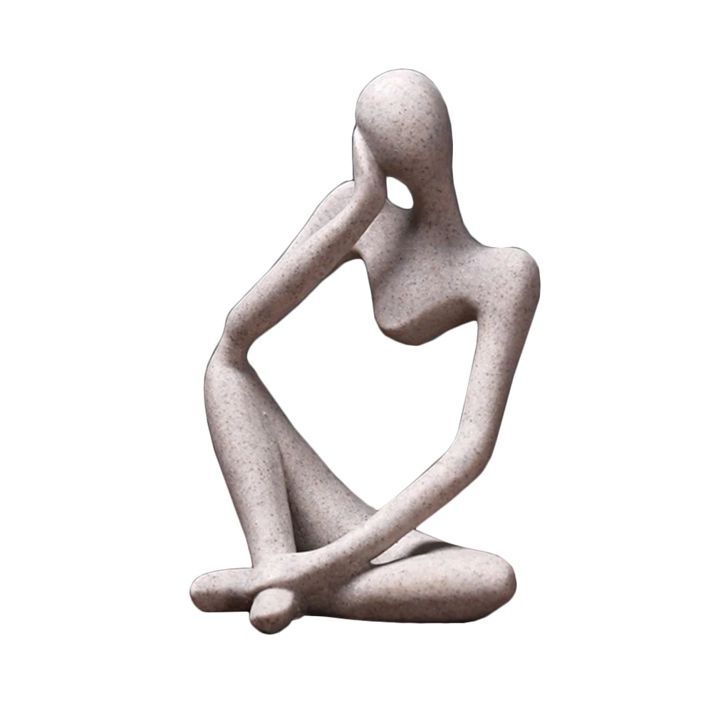 Creative Resin Statues Abstract Thinker People Statue Sculptures Figurine landscape DIY Decoration Craft Office Home Decoration
Creative Resin Statues Abstract Thinker People Statue Sculptures Figurine landscape DIY Decoration Craft Office Home Decoration