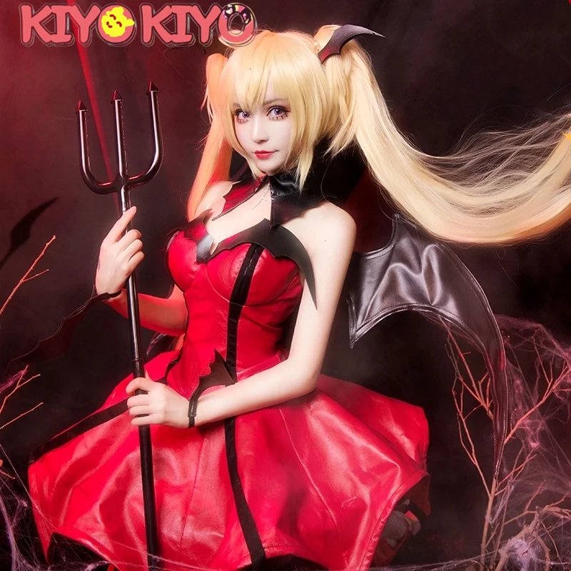 KIYO-KIYO Anime Cosplay Shugo Chara Devil Tsukiyomi Utau Cosplay Costume Dress female Halloween Party dress
KIYO-KIYO Anime Cosplay Shugo Chara Devil Tsukiyomi Utau Cosplay Costume Dress female Halloween Party dress