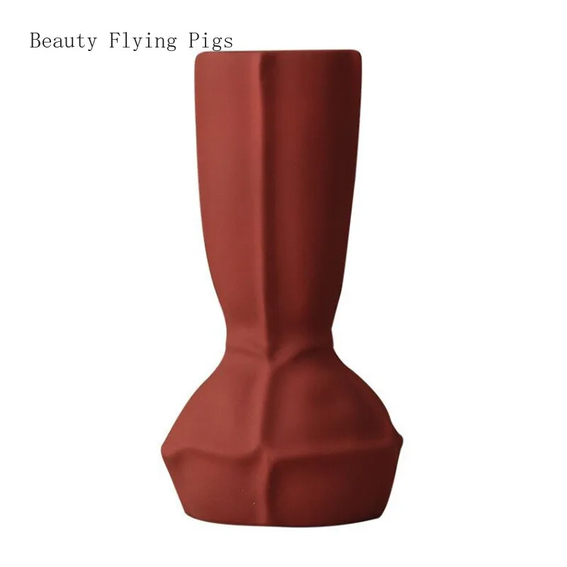 Nordic Style Geometry Vases Ceramics Home Restaurant Desktop Art Flower Vase Ornaments Hotel Decoration Accessories Crafts
Nordic Style Geometry Vases Ceramics Home Restaurant Desktop Art Flower Vase Ornaments Hotel Decoration Accessories Crafts