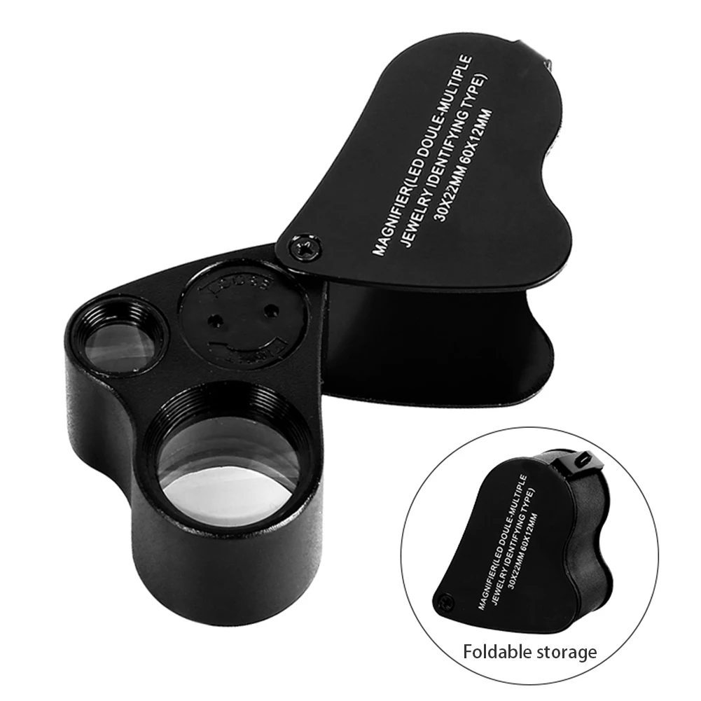 Горячая Распродажа, 1 предмет 30x/60x Ювелир оптика Loupes Magnifier Стекло увеличительная линза микроскоп для монет, марок ювелирных изделий Lupe
Горячая Распродажа, 1 предмет 30x/60x Ювелир оптика Loupes Magnifier Стекло увеличительная линза микроскоп для монет, марок ювелирных изделий Lupe