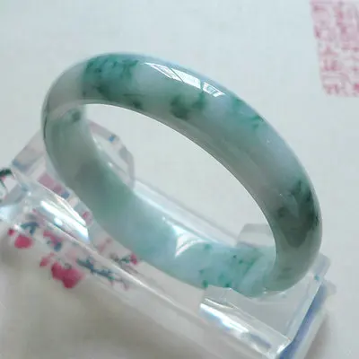 Free Certificate Natural Burmese Jadeite 54-64mm Blue Flower Bracelet Elegant Princess Jewelry Best Gift Present
Free Certificate Natural Burmese Jadeite 54-64mm Blue Flower Bracelet Elegant Princess Jewelry Best Gift Present