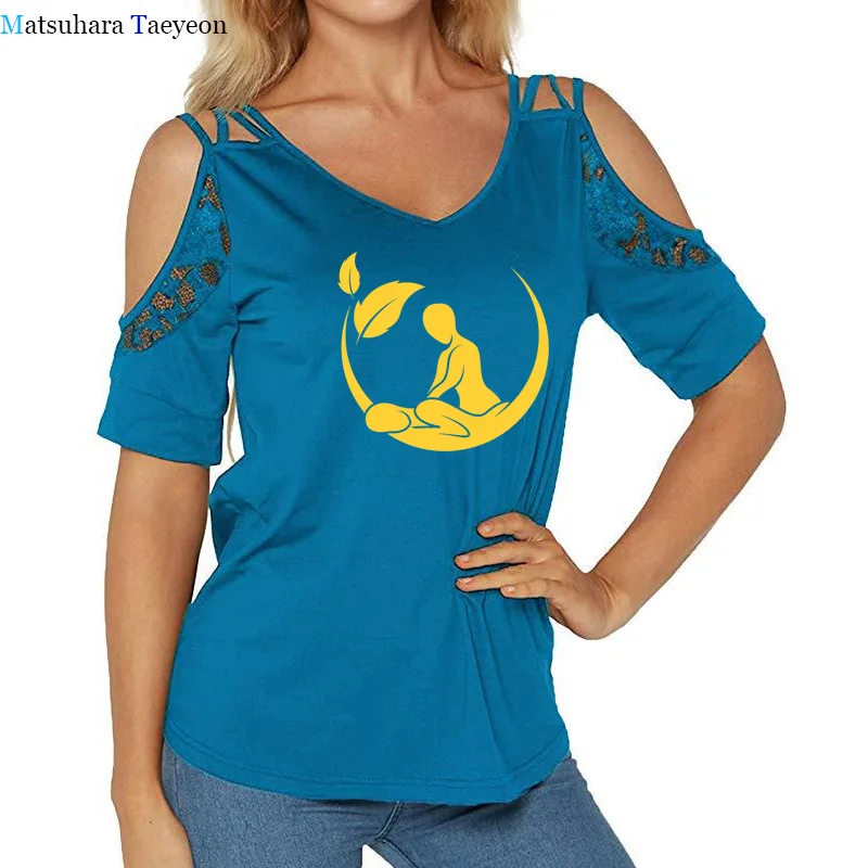 Massage Salon Spa Beauty Print Shirts Women Hollow Out Patchwork Shoulder Tshirt Women Casual Tee Women T Shirt
Massage Salon Spa Beauty Print Shirts Women Hollow Out Patchwork Shoulder Tshirt Women Casual Tee Women T Shirt