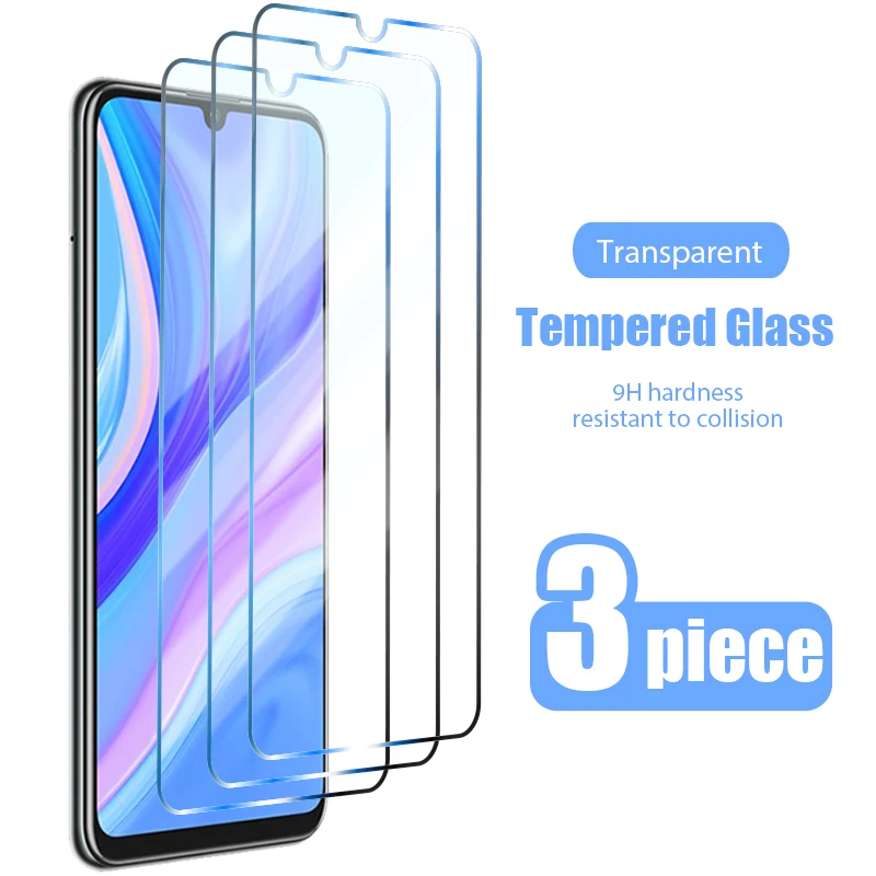 

3 pcs vidro temperado para huawei p smart 2019 p z s 2021 protetor de tela para huawei p30 lite p40 pro p20 lite vidro