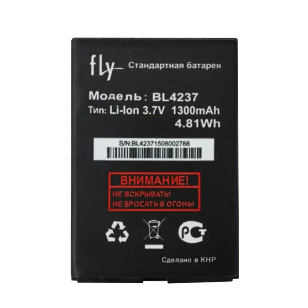 Аккумулятор BL4237 1300 мАч для Fly BL 4237 Wizard IQ245 /Power IQ246/Evoke IQ430|Аккумуляторы мобильных