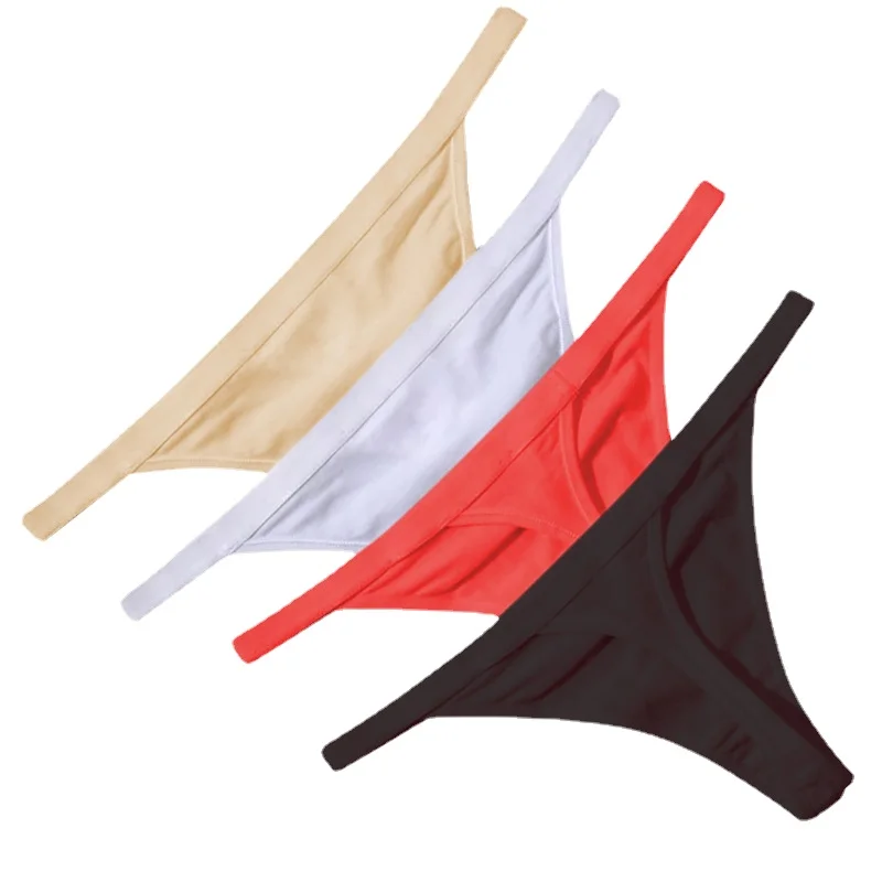 4 Pcs Sexy Women Cotton G String Thongs Low Waist Seamless Female Underpants Comfortable Ladies Underwear Lingerie
4 Pcs Sexy Women Cotton G String Thongs Low Waist Seamless Female Underpants Comfortable Ladies Underwear Lingerie