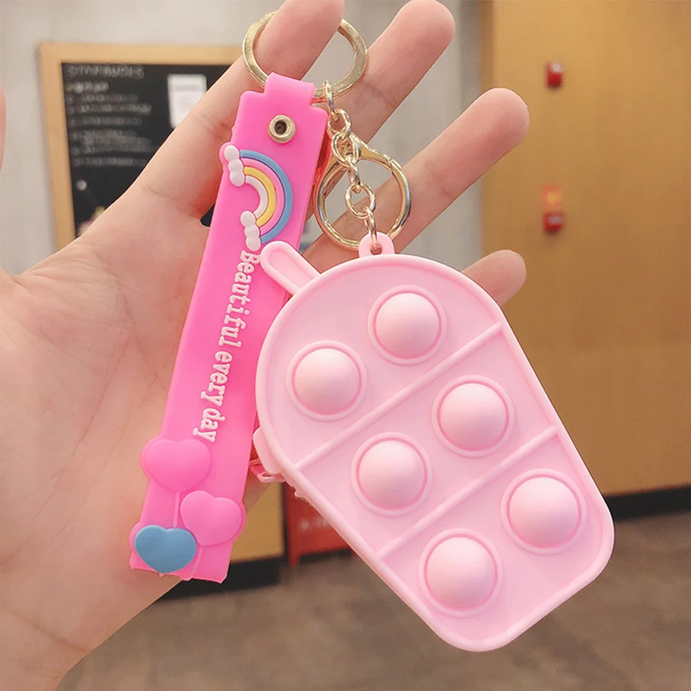 Creative Women Bubble Coin Purse Decompression Push Bubble Toy Pouch Squeeze Interactive Sensory Toy Supplies
Creative Women Bubble Coin Purse Decompression Push Bubble Toy Pouch Squeeze Interactive Sensory Toy Supplies