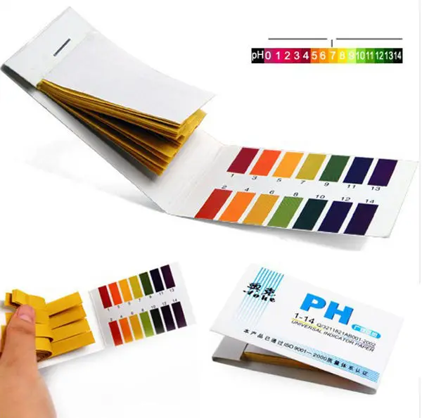 80/160 Strips PH Meters Indicator Paper PH Value 1-14 Litmus Testing Paper PH Tester for Water Aquarium Urine Soilsting Kit
80/160 Strips PH Meters Indicator Paper PH Value 1-14 Litmus Testing Paper PH Tester for Water Aquarium Urine Soilsting Kit