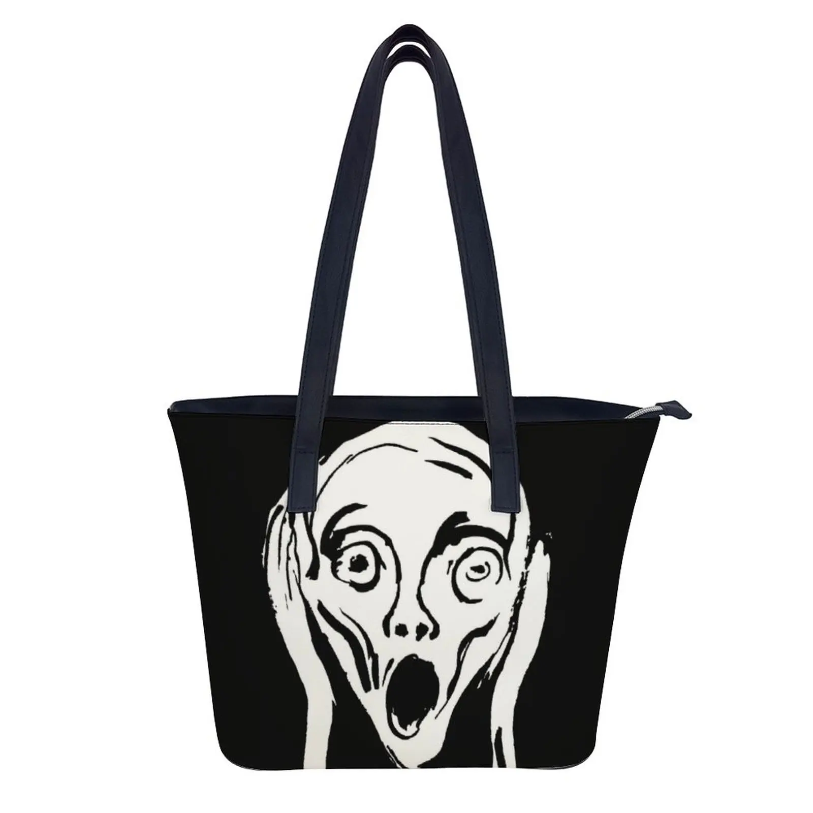 Scream Shoulder Bag Streetwear Leather Handbag Girl Sports Handle Stylish Shopping Bag
Scream Shoulder Bag Streetwear Leather Handbag Girl Sports Handle Stylish Shopping Bag