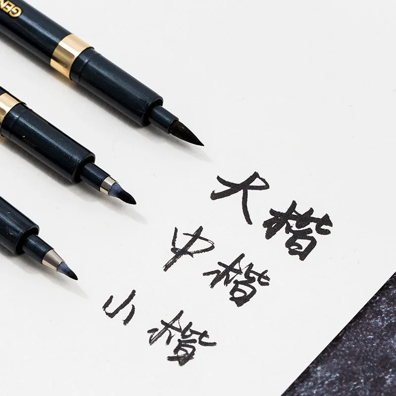 Набор ручек-кистей для каллиграфии Chouxiongluwei, 3 шт. 
Набор ручек-кистей для каллиграфии Chouxiongluwei, 3 шт.