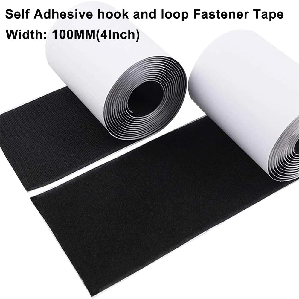 100mm(4Inch)Width Hook and Loop Tape Strong Self-adhesive Fastener Tape Nylon Sticker Adhesive Velcros Magic Tape with Glue 1M
100mm(4Inch)Width Hook and Loop Tape Strong Self-adhesive Fastener Tape Nylon Sticker Adhesive Velcros Magic Tape with Glue 1M