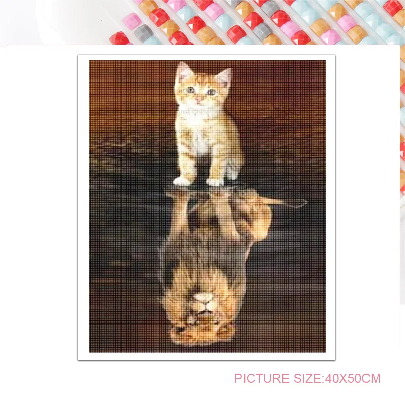 5D Diy Modern Acrylic Diamond Painting a Lot of Animals Water Reflection Pattern Home Living Room Sofa Decorative Art Painting
5D Diy Modern Acrylic Diamond Painting a Lot of Animals Water Reflection Pattern Home Living Room Sofa Decorative Art Painting