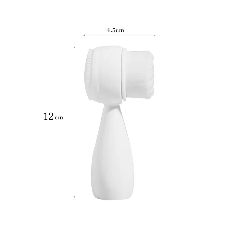 Double Sided Facial Cleansing Brush Silicone Manual Face Brush with soft hair Makeup Deep Cleaning Skin Exfoliation Beauty Wash
Double Sided Facial Cleansing Brush Silicone Manual Face Brush with soft hair Makeup Deep Cleaning Skin Exfoliation Beauty Wash