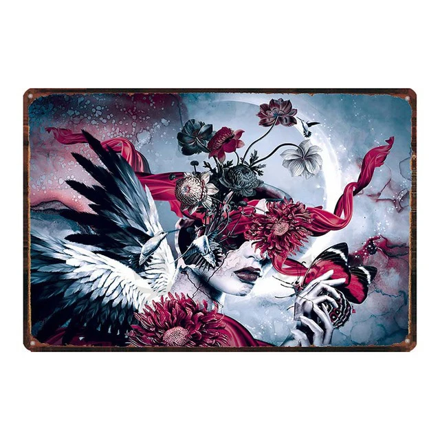 Beauty Tattoo Art Plate Poster Pin Up Girl Sign Metal Tin Signs Girl's Bedroom Decor Bar Garage Barbershop Wall Plaques Painting
Beauty Tattoo Art Plate Poster Pin Up Girl Sign Metal Tin Signs Girl's Bedroom Decor Bar Garage Barbershop Wall Plaques Painting