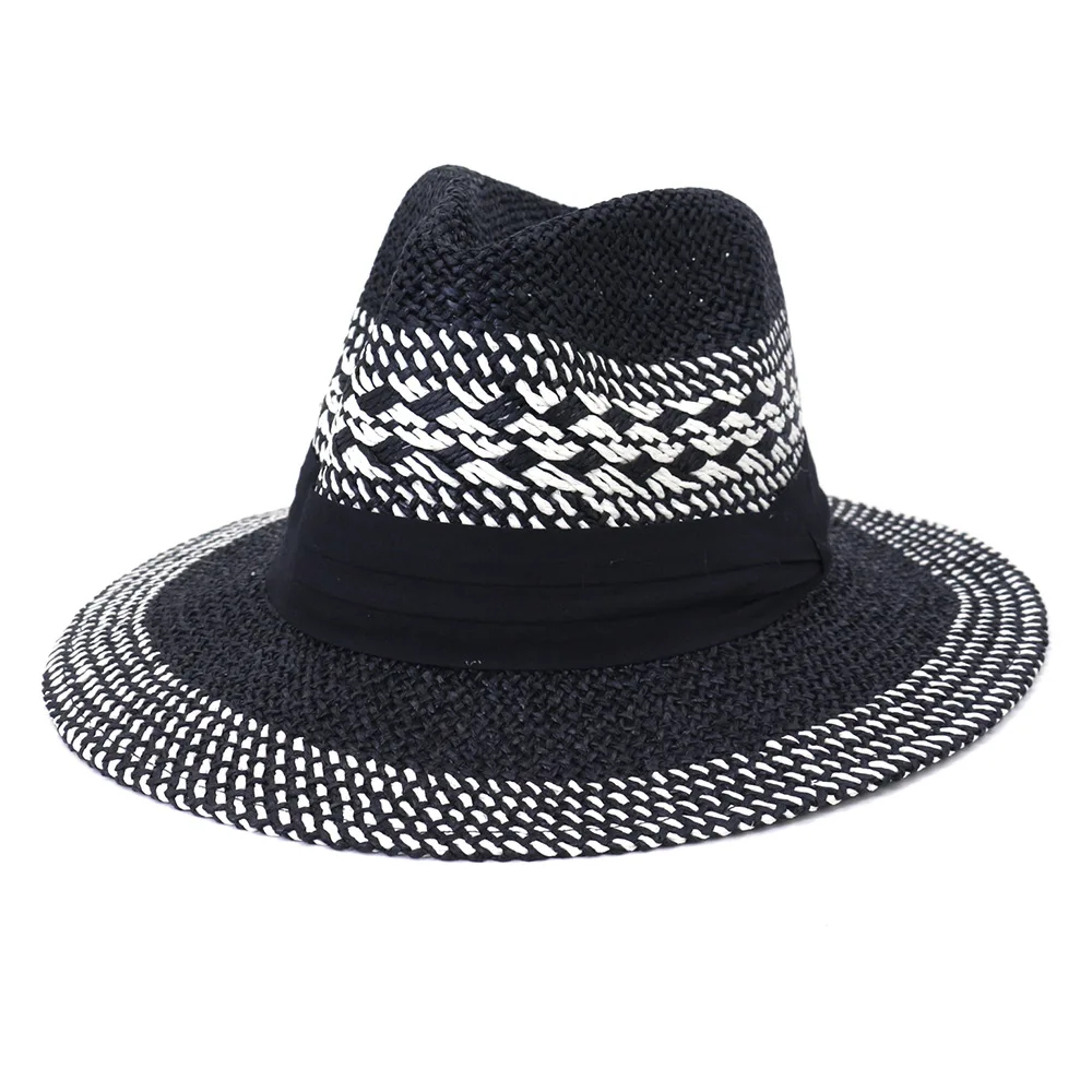 

Straw Hat Women Summer Sun Beach Panama Men Wide Brim Breathable Sunshine Protection Outdoor Accessory Luxury