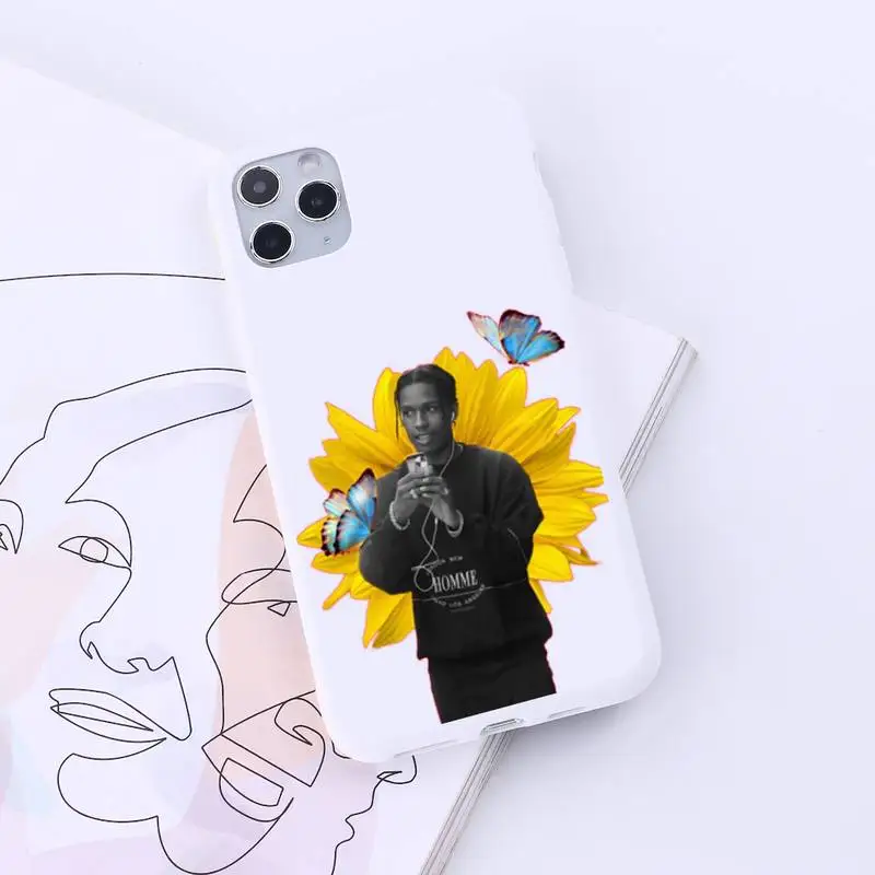 American rapper singer Asap Rocky Phone Case Candy Color for iPhone 6 7 8 11 12 s mini pro X XS XR MAX Plus 
American rapper singer Asap Rocky Phone Case Candy Color for iPhone 6 7 8 11 12 s mini pro X XS XR MAX Plus