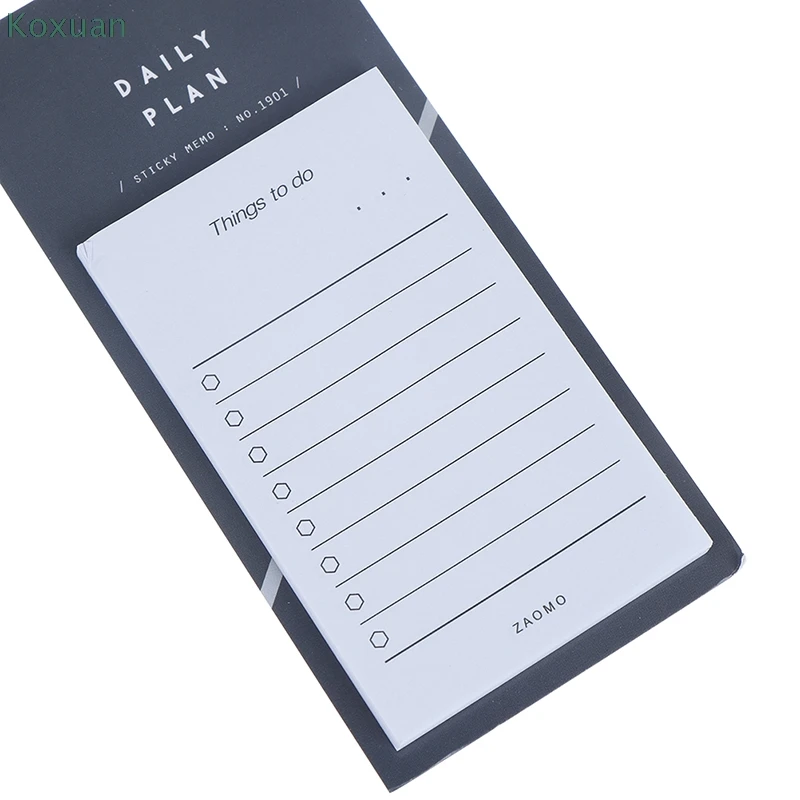 50 Sheets To Do List Notes Memo Pad Notepad Self-adhesive Day Plan Week Plan List Office Stationery
50 Sheets To Do List Notes Memo Pad Notepad Self-adhesive Day Plan Week Plan List Office Stationery