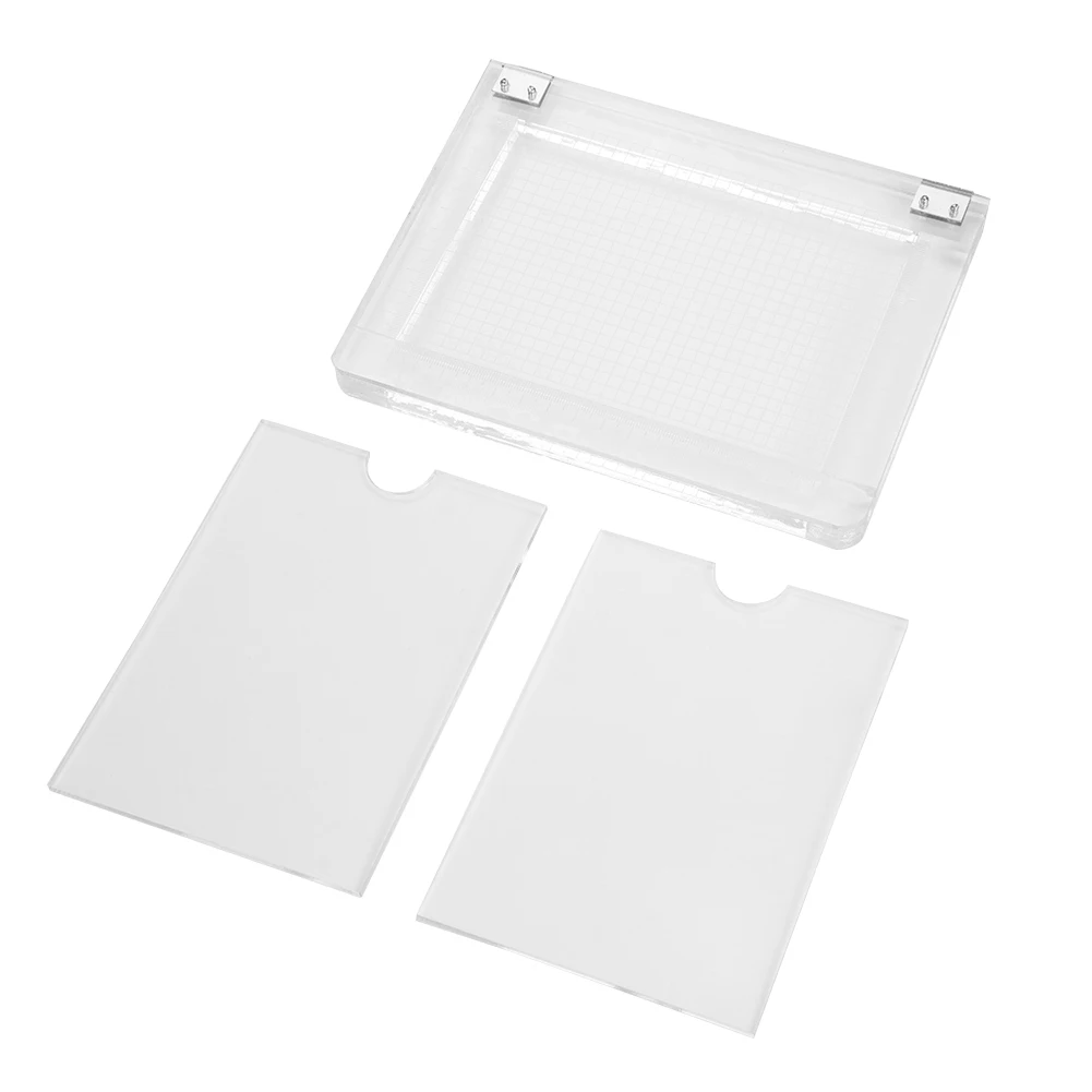 Notebook Type Rubber Colour Process Device Transparent Acrylic Printing Positioner
Notebook Type Rubber Colour Process Device Transparent Acrylic Printing Positioner