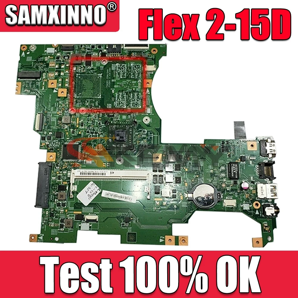 Материнская плата Akemy 448.01001.0011 для ноутбука lenovo Ideapad Flex 2-15D DDR3 работает | Компьютеры