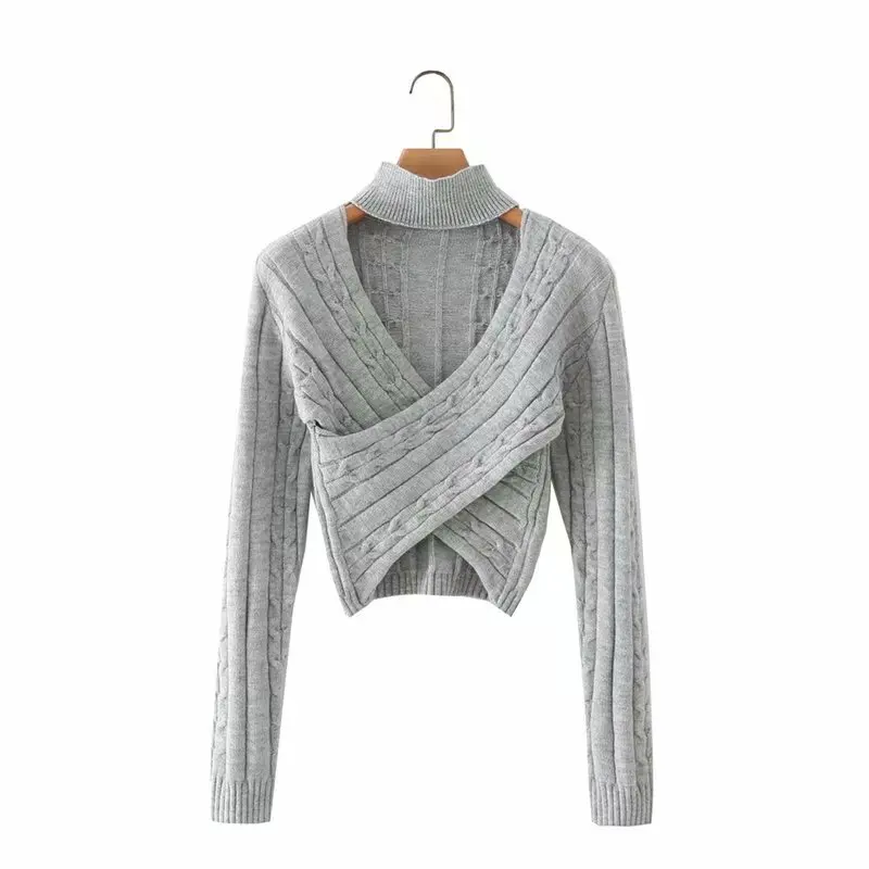 short knit slim sweater women long sleeve v neck slim sexy sweater sexy knitwear short criss cross sweater
short knit slim sweater women long sleeve v neck slim sexy sweater sexy knitwear short criss cross sweater