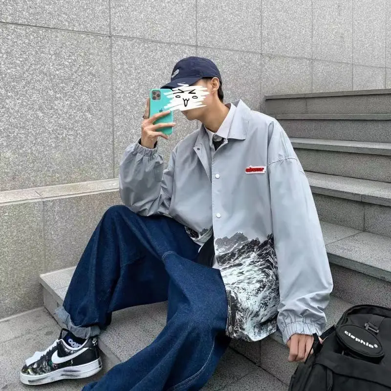 Chinese Wind Spring Jackets Windbreaker to Piece Together the Fall Male Loose Casual Jacket Two Thin Jacket Zipper Loose Big
Chinese Wind Spring Jackets Windbreaker to Piece Together the Fall Male Loose Casual Jacket Two Thin Jacket Zipper Loose Big