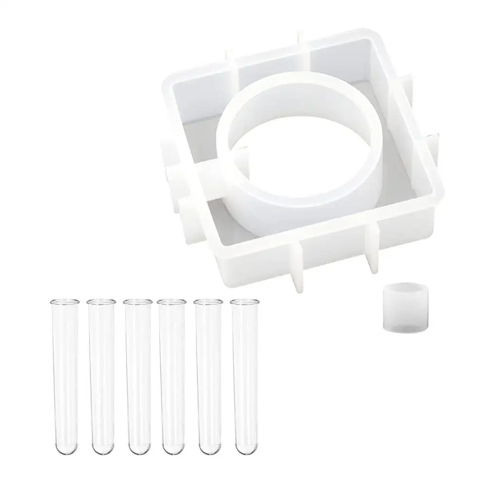 Resin Mold For Plant Propagation Station Plant Propagation Station Mold Resin Casting Mold With Test Tubes For Hydroponic Flow
Resin Mold For Plant Propagation Station Plant Propagation Station Mold Resin Casting Mold With Test Tubes For Hydroponic Flow