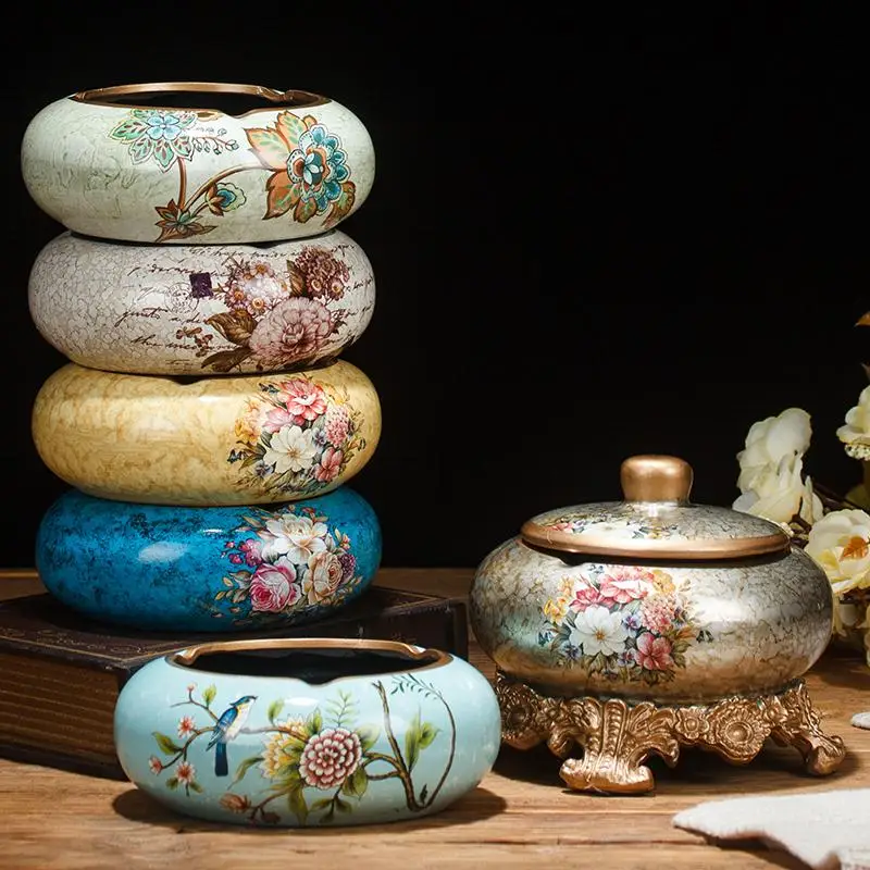 Classical Chinese Ashtray Creative Anti Fly Ash Household Large Capacity Resin Ashtray Home Decoration Gift Decorated
Classical Chinese Ashtray Creative Anti Fly Ash Household Large Capacity Resin Ashtray Home Decoration Gift Decorated