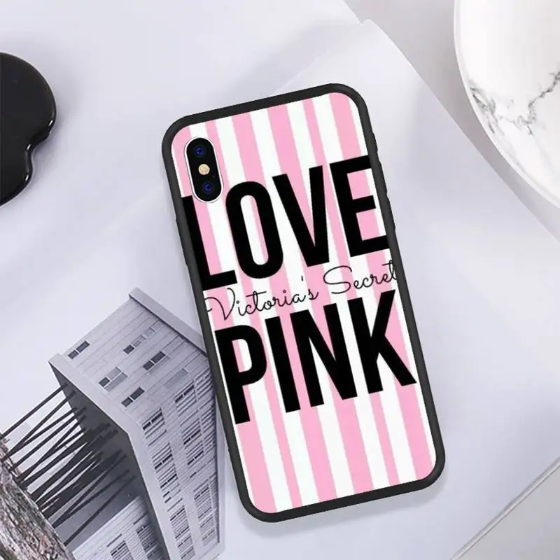 I Love Pink Phone Case For IPhone 11 12 Pro Max 6 6s 7 8 Plus XS XR 12mini SE 2020 Black Soft TPU Cover Silicone Coque
I Love Pink Phone Case For IPhone 11 12 Pro Max 6 6s 7 8 Plus XS XR 12mini SE 2020 Black Soft TPU Cover Silicone Coque