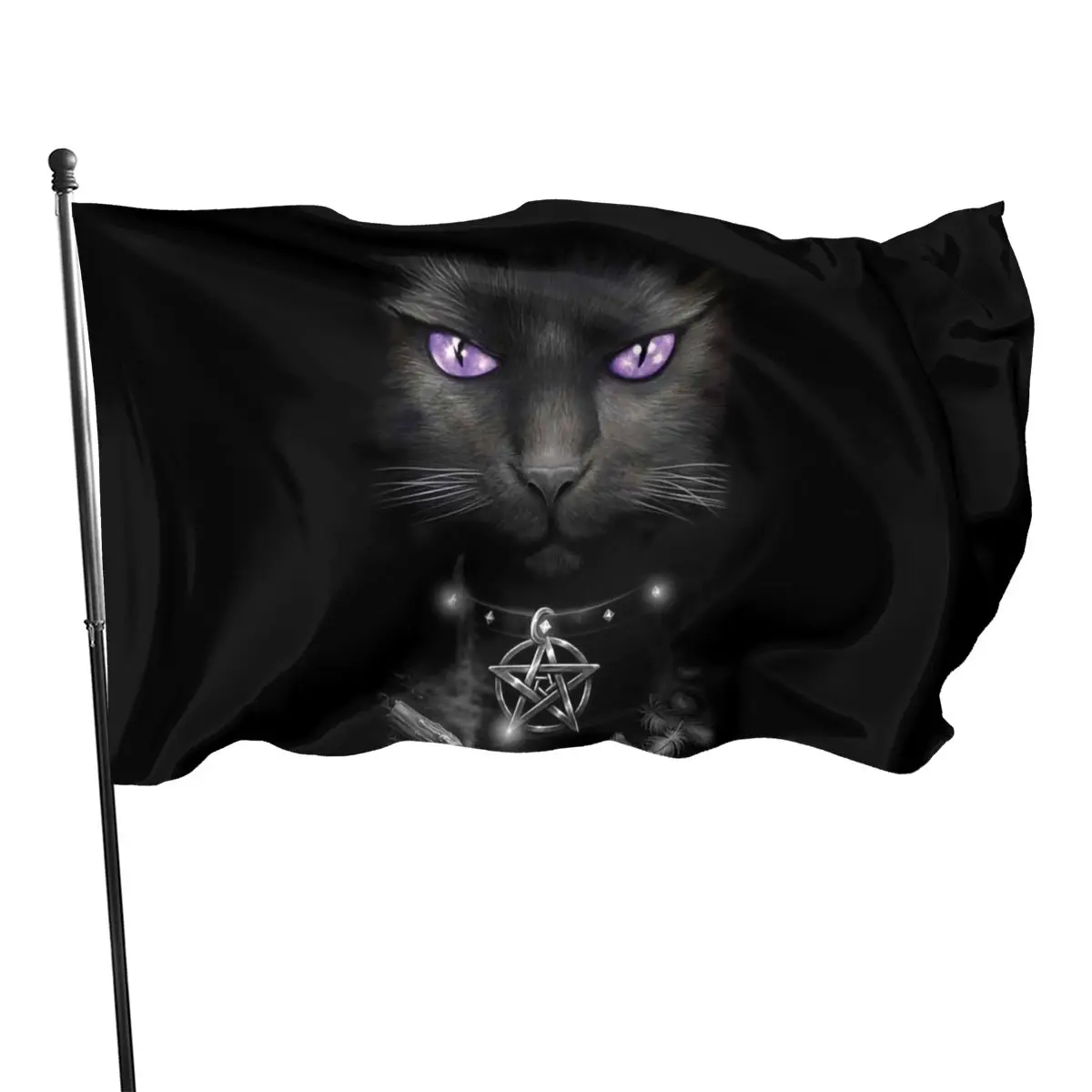 90x150cm Cat Mysterious Divination Witchcraft Flag indoor and outdoor decoration banner
90x150cm Cat Mysterious Divination Witchcraft Flag indoor and outdoor decoration banner