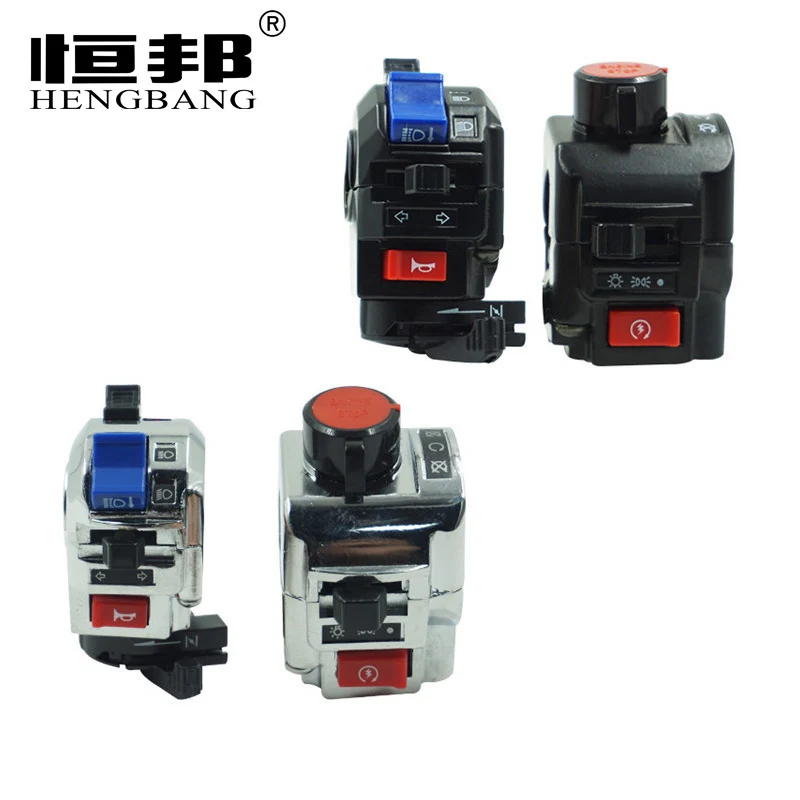 Motorcycle Handlebar Switch Left and Right Hand Handle Headlight Extinguisher Switch Assembly Motorcycle Modification Parts
Motorcycle Handlebar Switch Left and Right Hand Handle Headlight Extinguisher Switch Assembly Motorcycle Modification Parts