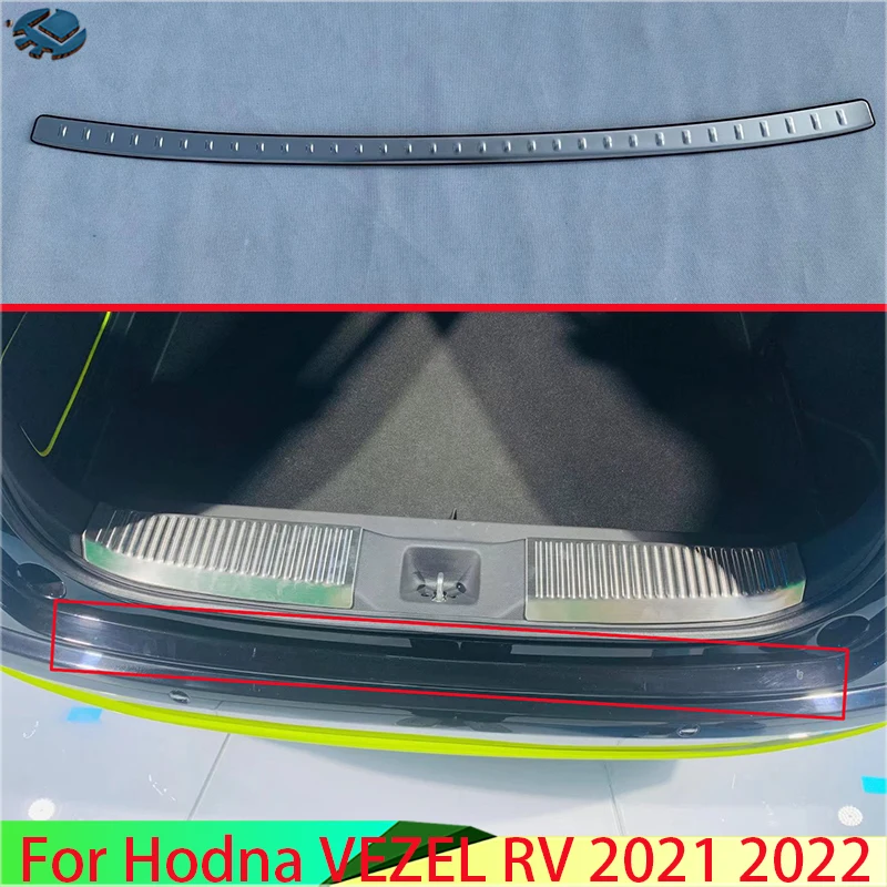

For Hodna VEZEL RV 2021 2022 Stainless steel rear bumper protection window sill outside trunks decorative plate pedal
