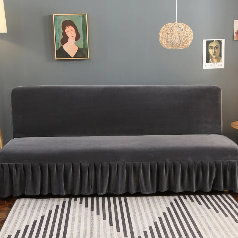 1pcs Sofa Cover Without Armrest Elastic Fabric Grey Solid Color Sofa Bed Covers with Skirt Hot Selling Type for Living Room
1pcs Sofa Cover Without Armrest Elastic Fabric Grey Solid Color Sofa Bed Covers with Skirt Hot Selling Type for Living Room